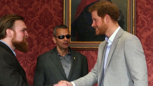 Veterans Meet Prince Harry