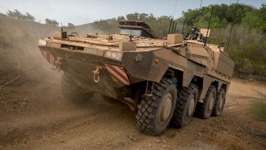Boxer armoured vehicle