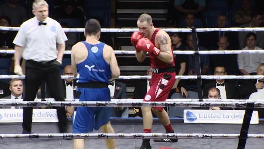 Forces Boxers Battle In 'Civil War' British forces boxing