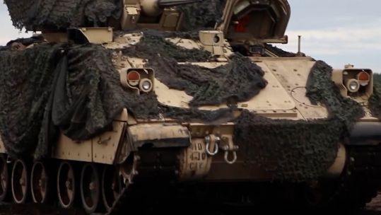 Bradley Fighting Vehicle CREDIT US DEPT OF DEFENSE