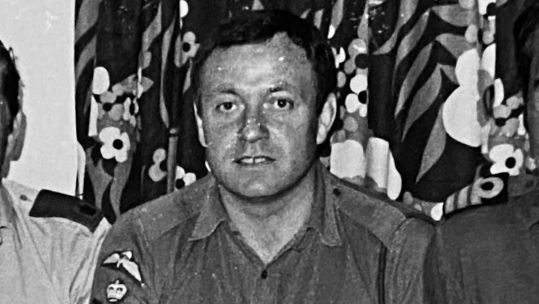 Brian Faulkner veteran pictured during Falklands War DATE UNKNOWN CREDIT Brian Faulkner