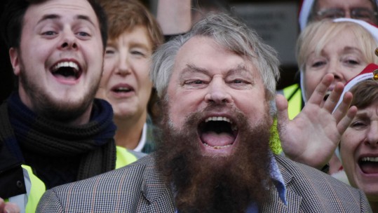 Brian Blessed Sends Inspired Message To Armed Forces