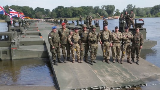 A Bridge Quite Far: NATO Forces Training In Poland