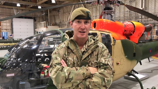 Brigadier Zac Stenning OBE, Commander 1 Armoured Infantry Brigade British Army