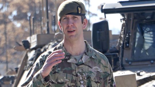 Brigadier Olly Brown