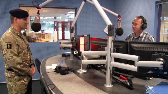 Brigadier Richard Clements Commander British Forces Germany BFG Interview Chris Pearson BFBS Germany