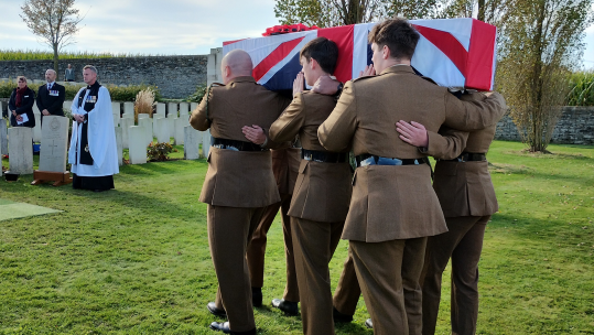 Soldier laid to rest