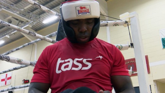 British Army boxer Natty Ngwenya 2018