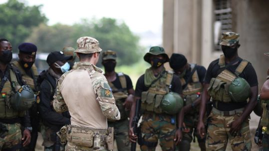 British Army Deliver Urban Operations Training in Ghana