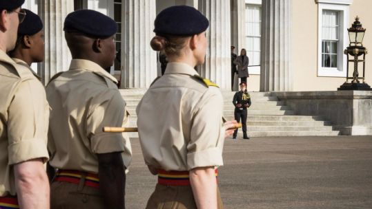 British Army Officer Cadets have become the first to swear an oath of allegiance to the King 24092022 CREDIT RMASandhurst, Army.jpg