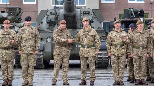 British Army rotates troops in Estonia continuing support of NATO 23092022 CREDIT Army, MOD.jpg