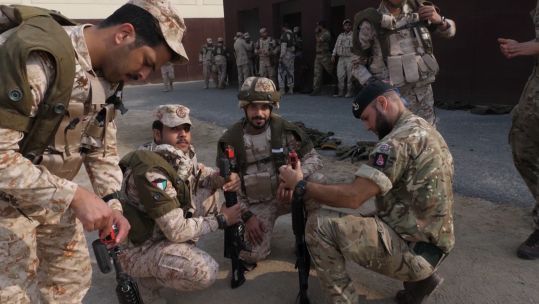 British Army training Kuwaiti Army Credit BFBS 061219