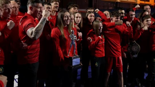 British Army wins Inter Services boxing team title CREDIT BFBS DATE 27032025.jpg 