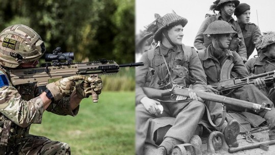 British Combat Rifles Through the years