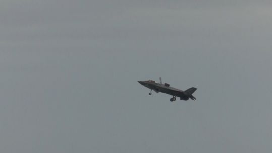 British F-35B makes first launch from UK waters