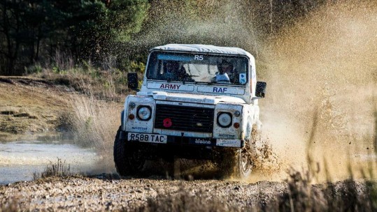 RAF Personnel Flying High At Pirelli Rally