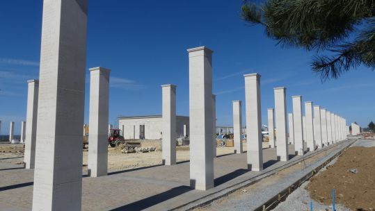 Cover image: The memorial is close to being completed (Picture: normandymemorialtrust.org).
