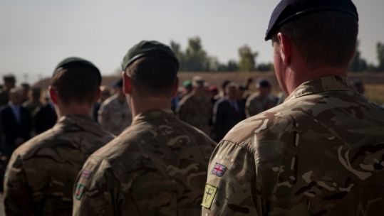 Cover Image: British troops in Erbil, Iraq, in 2016 (Picture: US Army).