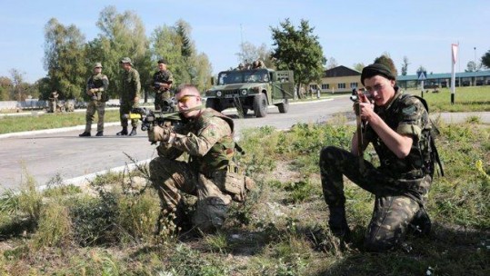 British Troops With NATO Allies