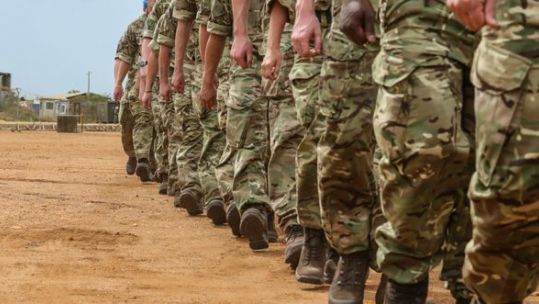 British troops in South Sudan