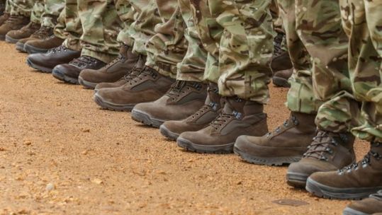 British troops in South Sudan (Picture: MOD).