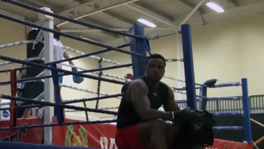 British Army boxer Natty Ngwenya