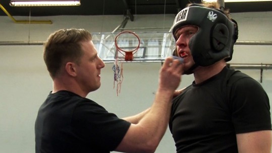 British Army Boxers Pulling Punches At Training Camp