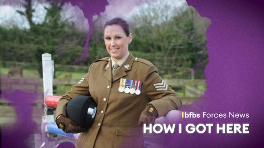 British Army veteran Rebecca Foran-Coutts How I Got Here cover photo CREDIT Rebecca Foran-Coutts