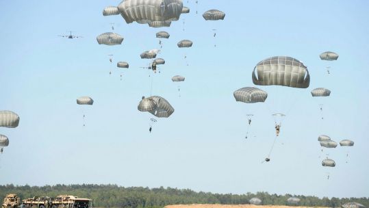 British airborne forces training NATO counterparts 16 Air Assault Brigade Exercise Swift Response CREDIT Crown Copyright 2016