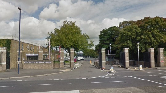 Brompton Barracks Google Maps