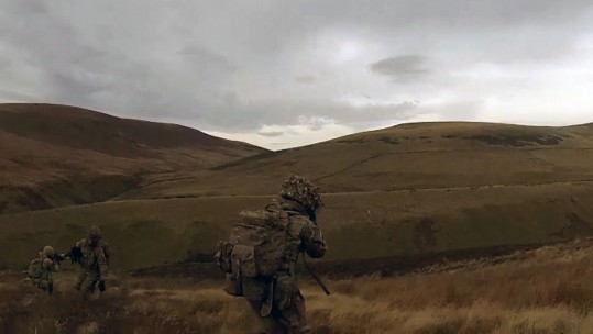 3 RIFLES On Exercise