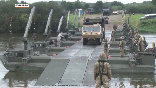 Building Bridges: Patriot Missiles Cross A 250ft River Building Bridges: Patriot Missiles Cross A 250ft River