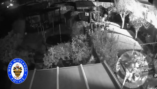 Burglars breaking into POW house