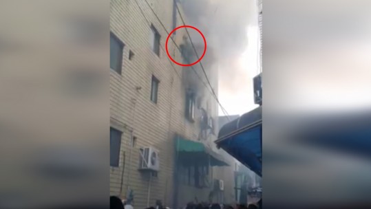 Heroic Soldier Saves Children From Burning Building