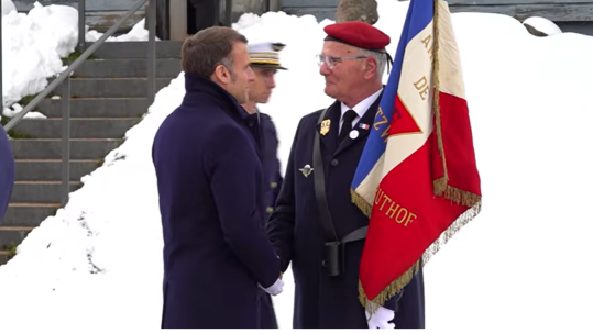 Cérémonie commémorative des 80 ans de la Libération de Strasbourg CREDIT ELYSEE 231124