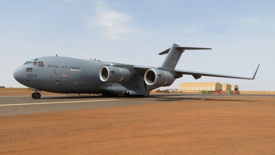 C17 aircraft Mali