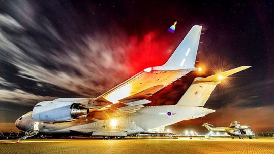 RAF C17 At RAF Brize Norton 