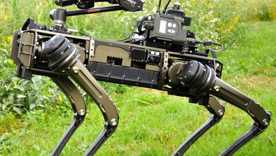 Robot Dog gets first major deployment.
