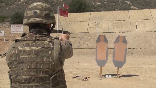 Shooting At Close Quarters: The PWRR Blasts It Up In Cyprus