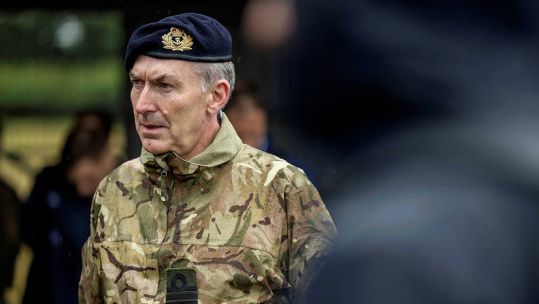 CDS Chief of the Defence Staff Admiral Tony Radakin CREDIT