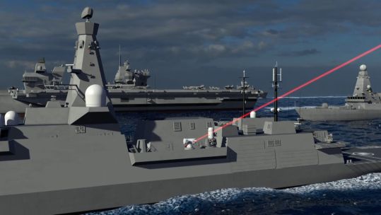 CGI image of new Dragonfire laser system 120424 CREDIT Dstl