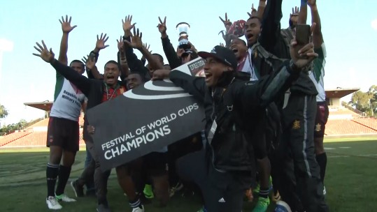 Fiji have won the rugby league defence world cup in Australia.