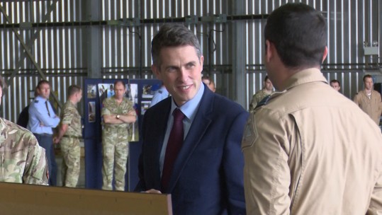 Defence Secretary Praises Troops Fighting Daesh During Cyprus Visit