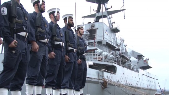 Newport Says Farewell To HMS Severn