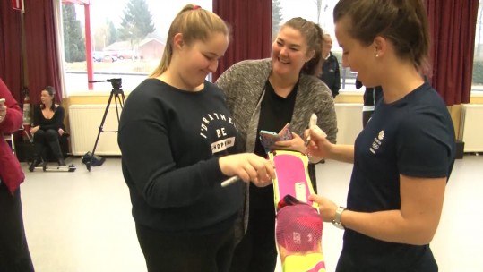 Inspiring Olympic Gold Medalist Returns To Her Forces School