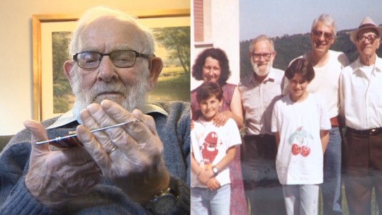 97 Year Old Veteran Donates Christmas Present Money To Earthquake Hit Family Who Hid Him In WW2
