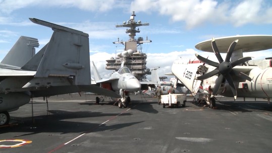 Special Report: On Board USS George HW Bush