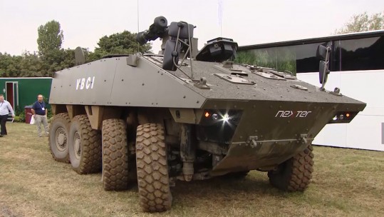 Tech Event Showcases Future Army Vehicles