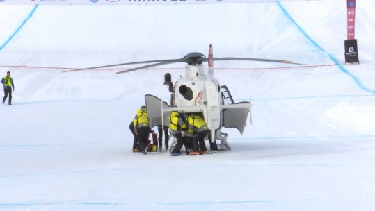 Meribel 2018 skier crash