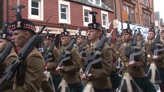 scottish army interview